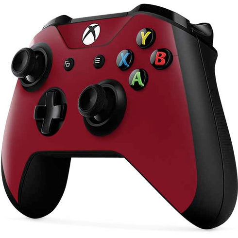 Burgundy Solid Xbox One X Controller Skin