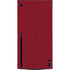 Burgundy Solid Xbox Series X Console Skin
