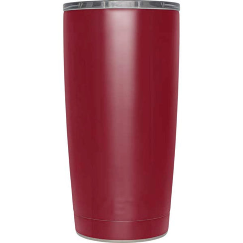 Burgundy Solid Yeti 20oz Tumbler Skin