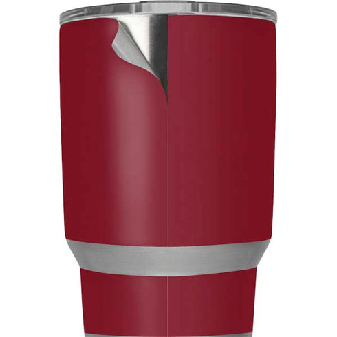 Burgundy Solid Yeti 20oz Tumbler Skin
