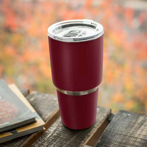Burgundy Solid Yeti 30oz Rambler Tumbler Skin