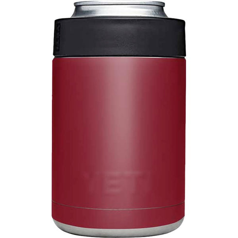 Burgundy Solid Yeti Colster Can Insulator Skin