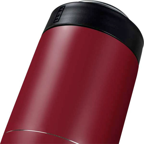 Burgundy Solid Yeti Colster Can Insulator Skin