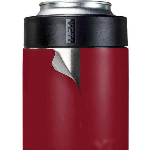 Burgundy Solid Yeti Colster Can Insulator Skin