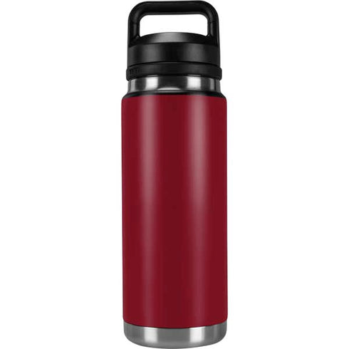 Burgundy Solid YETI Rambler 26oz Bottle Skin
