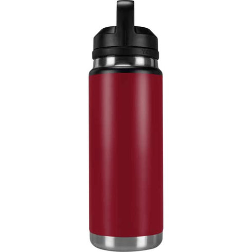 Burgundy Solid YETI Rambler 26oz Bottle Skin