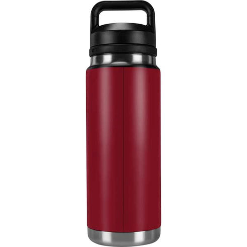 Burgundy Solid YETI Rambler 26oz Bottle Skin
