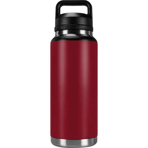 Burgundy Solid YETI Rambler 36oz Bottle Skin