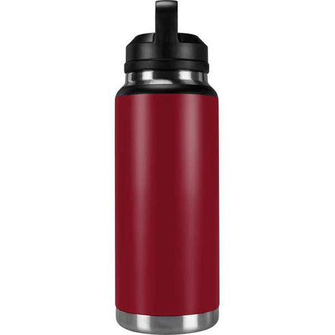 Burgundy Solid YETI Rambler 36oz Bottle Skin