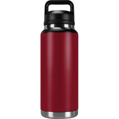 Burgundy Solid YETI Rambler 36oz Bottle Skin