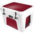 Burgundy YETI Tundra 35 Hard Cooler Skin