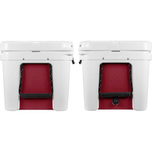 Burgundy YETI Tundra 65 Hard Cooler Skin