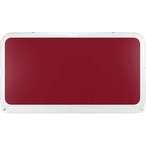 Burgundy YETI Tundra 75 Hard Cooler Skin
