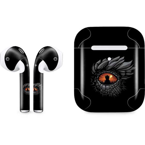 HBO House of the Dragon Burning Dragon Apple AirPods 2 Skin