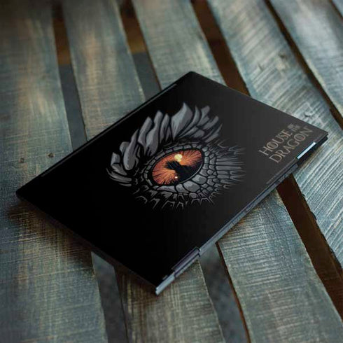 HBO House of the Dragon Burning Dragon HP Envy Skin