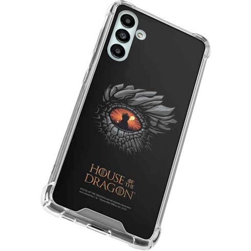 HBO House of the Dragon Burning Dragon Galaxy A13 5G Clear Case