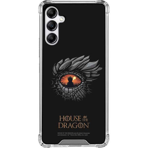 HBO House of the Dragon Burning Dragon Galaxy A14 5G Clear Case