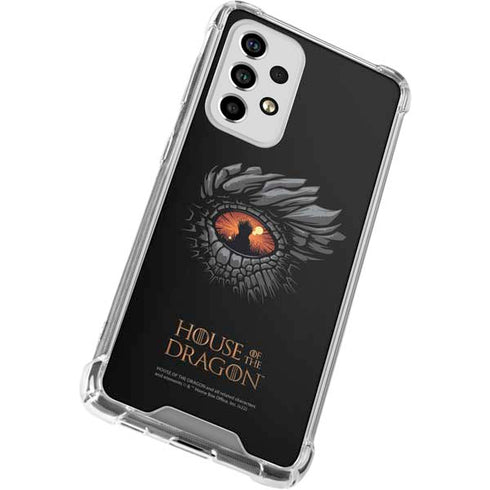 HBO House of the Dragon Burning Dragon Galaxy A53 5G Clear Case