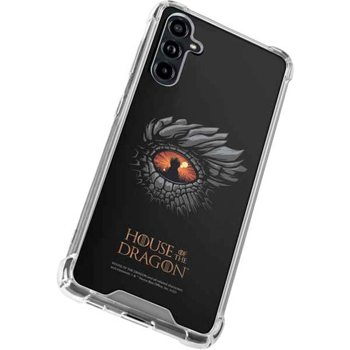 HBO House of the Dragon Burning Dragon Galaxy A54 5G Clear Case