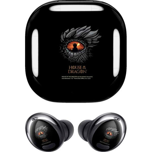 HBO House of the Dragon Burning Dragon Galaxy Buds Pro Skin