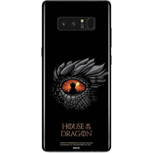 HBO House of the Dragon Burning Dragon Galaxy Note 8 Skin