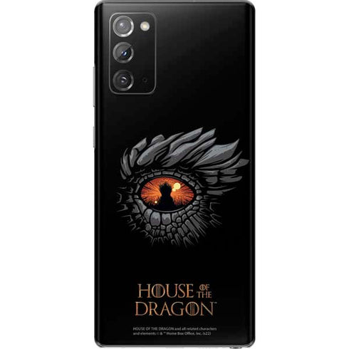 HBO House of the Dragon Burning Dragon Galaxy Note20 5G Skin