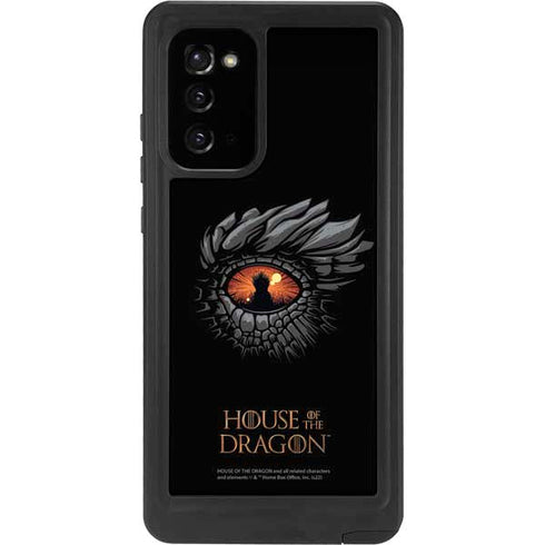 HBO House of the Dragon Burning Dragon Galaxy Note20 5G Waterproof Case