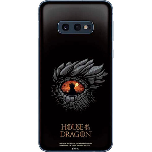 HBO House of the Dragon Burning Dragon Galaxy S10e Skin