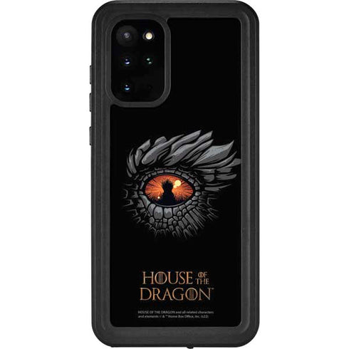 HBO House of the Dragon Burning Dragon Galaxy S20 Plus Waterproof Case