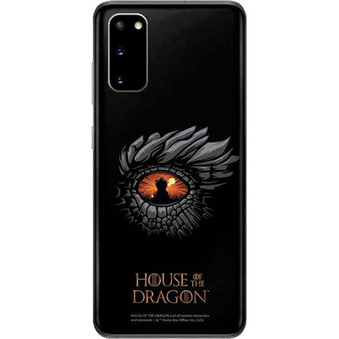 HBO House of the Dragon Burning Dragon Galaxy S20 Skin