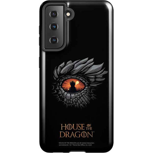 HBO House of the Dragon Burning Dragon Galaxy S21 5G Pro Case