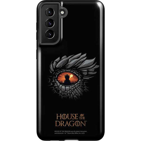 HBO House of the Dragon Burning Dragon Galaxy S21 FE Pro Case