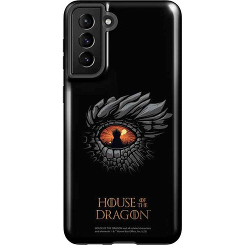 HBO House of the Dragon Burning Dragon Galaxy S21 Plus 5G Pro Case