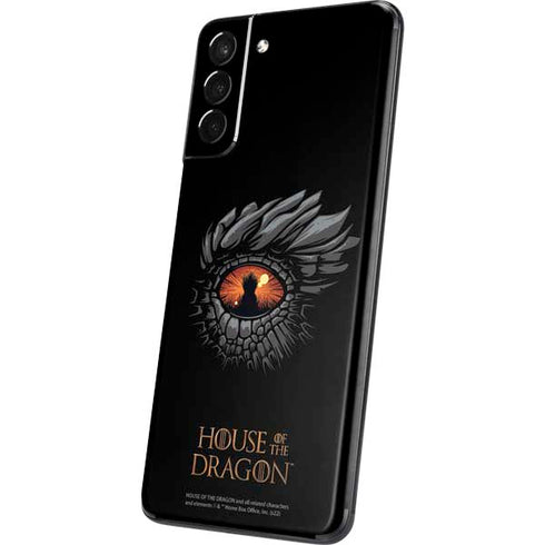 HBO House of the Dragon Burning Dragon Galaxy S21 Plus 5G Skin