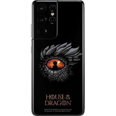 HBO House of the Dragon Burning Dragon Galaxy S21 Ultra 5G Skin