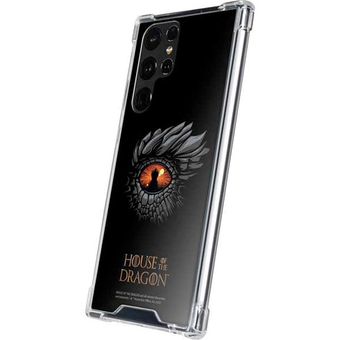 HBO House of the Dragon Burning Dragon Galaxy S22 Ultra Clear Case