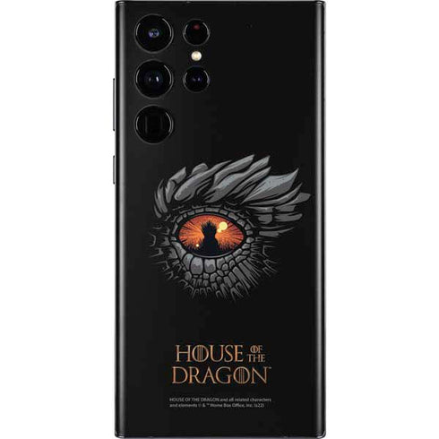 HBO House of the Dragon Burning Dragon Galaxy S22 Ultra Skin