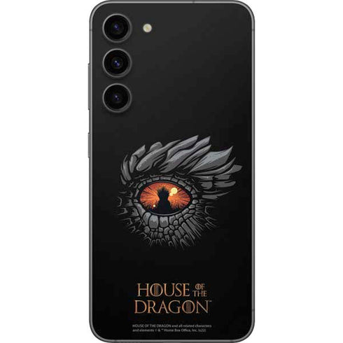 HBO House of the Dragon Burning Dragon Galaxy S23 Plus Skin