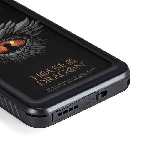 HBO House of the Dragon Burning Dragon Galaxy S23 Plus Waterproof Case