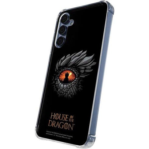 HBO House of the Dragon Burning Dragon Galaxy S24 Clear Case