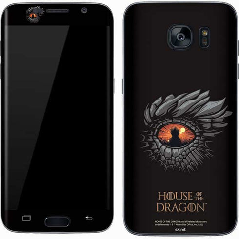 HBO House of the Dragon Burning Dragon Galaxy S7 Skin