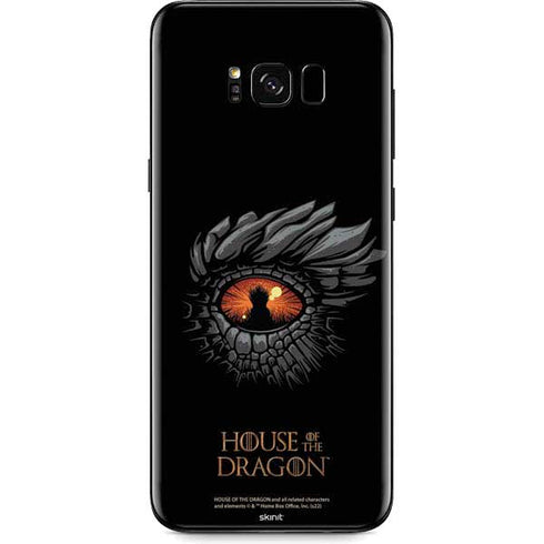 HBO House of the Dragon Burning Dragon Galaxy S8 Skin