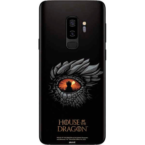 HBO House of the Dragon Burning Dragon Galaxy S9 Plus Skin