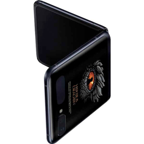 HBO House of the Dragon Burning Dragon Galaxy Z Flip Skin