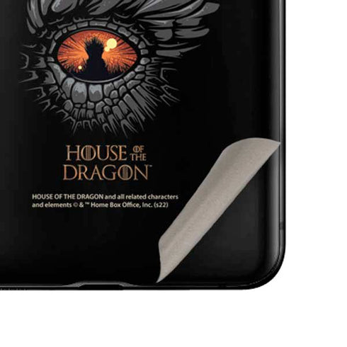 HBO House of the Dragon Burning Dragon Galaxy Z Flip Skin