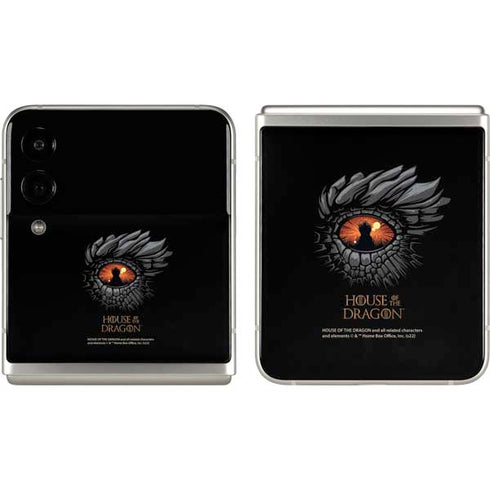 HBO House of the Dragon Burning Dragon Galaxy Z Flip3 5G Skin
