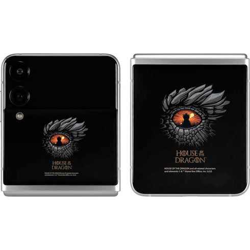 HBO House of the Dragon Burning Dragon Galaxy Z Flip4 5G Skin