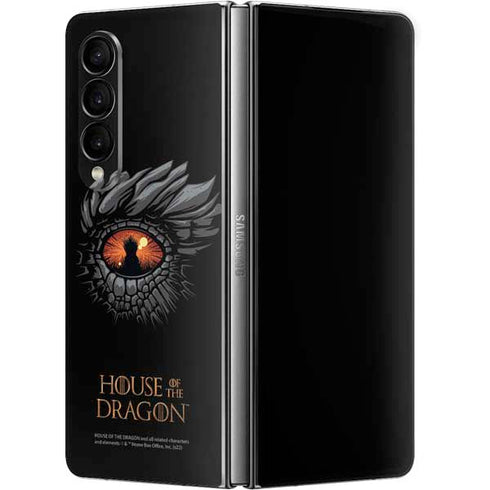 HBO House of the Dragon Burning Dragon Galaxy Z Fold4 5G Skin
