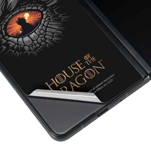 HBO House of the Dragon Burning Dragon Galaxy Z Fold4 5G Skin