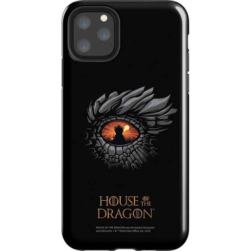 HBO House of the Dragon Burning Dragon iPhone 11 Pro Max Impact Case